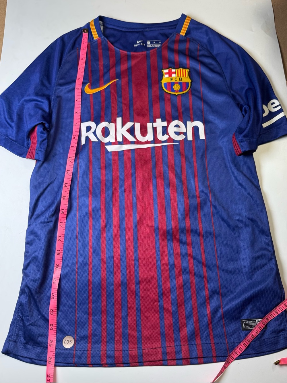 Nike FC Barcelona Messi #10 Jersey Men M Rakuten / Number Cracking